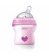 BIBERON NATFEELING 0M+ 150ML ROSA