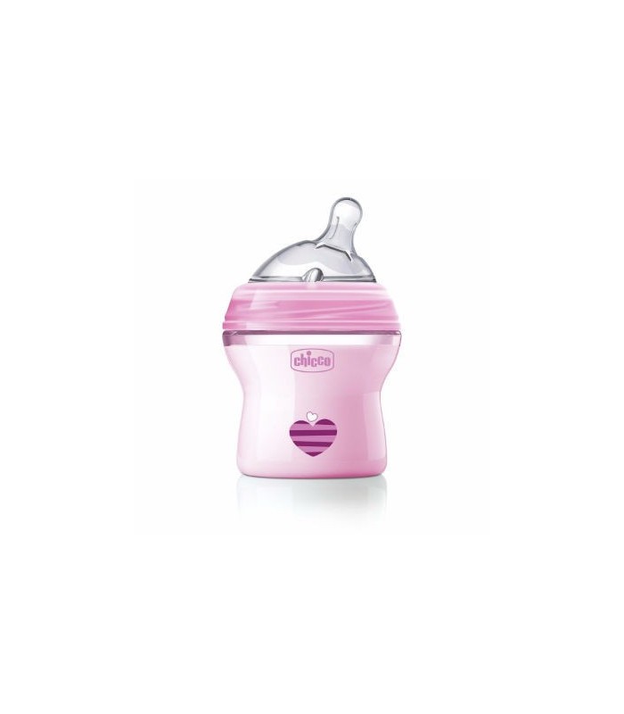 BIBERON NATFEELING 0M+ 150ML ROSA