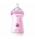 BIBERON NATFEELING 6M+ 330ML ROSA