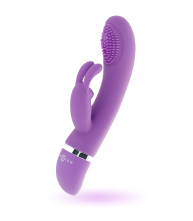 INTENSE - SUSY VIBRADOR OSCILANTE SILICON RABBIT LILA