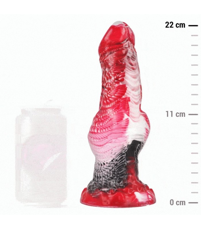 EPIC - HELIOS DILDO CON TESTÍCULOS CALOR Y ÉXTASIS