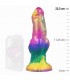 EPIC - IRIS DILDO CON TESTÍCULOS ARCOÍRIS DE PLACER