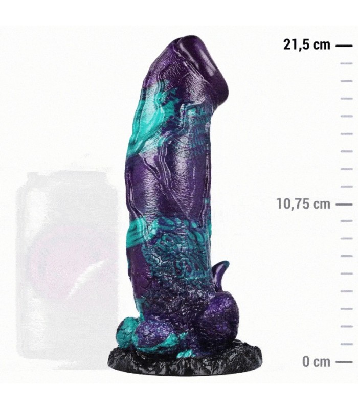 EPIC - BASILISK DILDO DOBLE PLACER ESCAMOSO TAMAÑO GRANDE