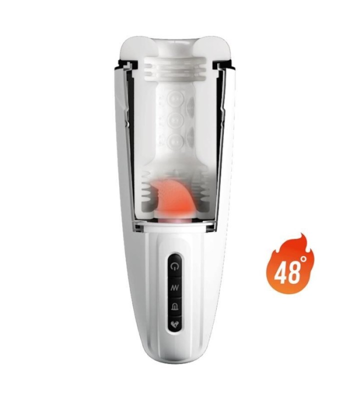 PRETTY LOVE - MARISSA MASTURBADOR MASCULINO VIBRACIÓN, CALOR, VOZ Y SUCCIÓN