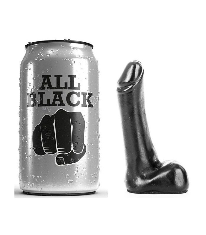 ALL BLACK - DILDO 9 CM