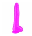 BAILE - DONG DILDO REALISTICO ROSA CON VENTOSA
