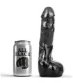 ALL BLACK - PENE REALÍSTICO ANAL 20 CM