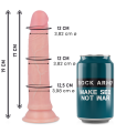 ROCKARMY - LIQUID SILICONE DILDO PREMIUM AVENGER 19 CM -O- 3.98 CM