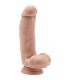 GET REAL - DILDO 12 CM CON TESTICULOS NATURAL