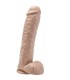 GET REAL - DILDO 28 CM CON TESTICULOS NATURAL
