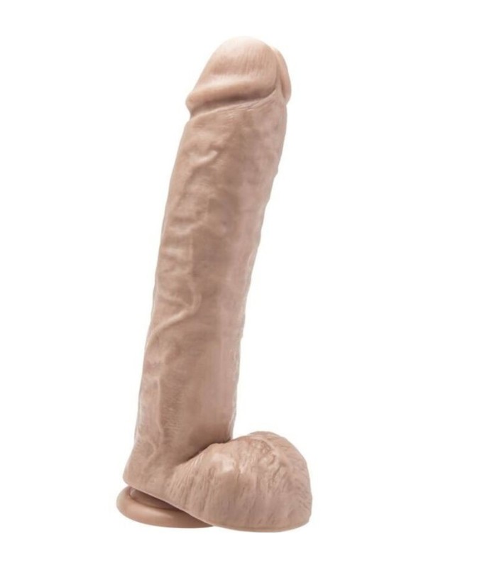 GET REAL - DILDO 28 CM CON TESTICULOS NATURAL