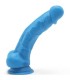 GET REAL - HAPPY DICKS 19 CM CON TESTICULOS AZUL