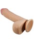 PRETTY LOVE - SLIDING SKIN SERIES DILDO REALÍSTICO CON VENTOSA PIEL DESLIZANTE NATURAL 23.4 CM