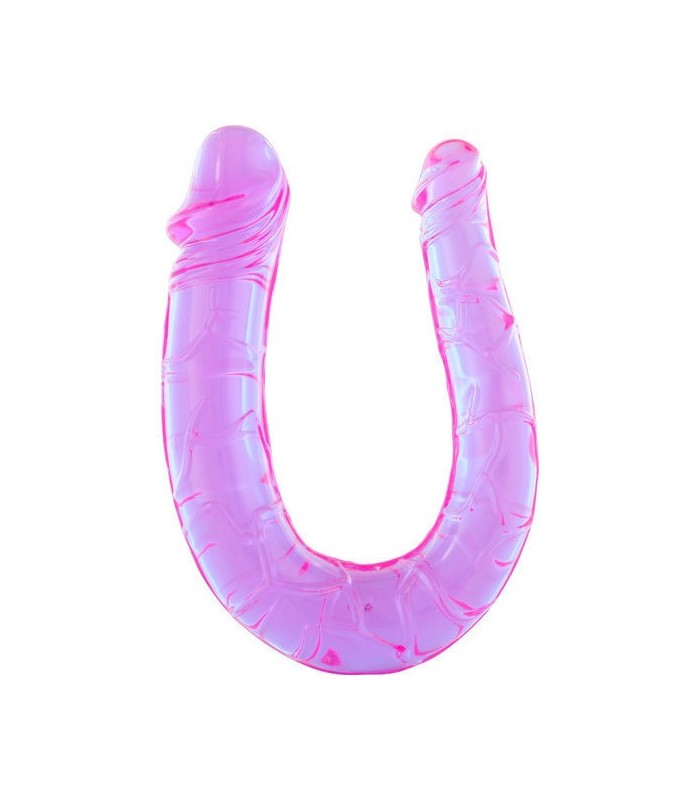 SEVEN CREATIONS - PENE CON DOS CABEZAS DE GELATINA FLEXIBLE
