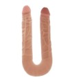 GET REAL - DOBLE DONG 40 CM NATURAL