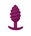 G-VIBE - GPLUG TWIST 2 PLUG ANAL MORADO