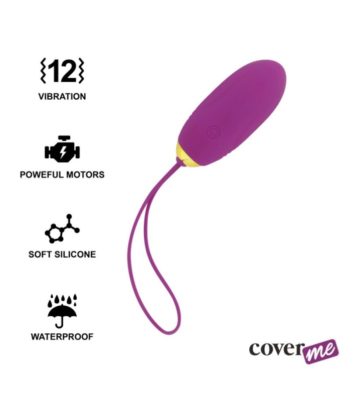 COVERME - HUEVO CONTROL REMOTO LAPI LILA