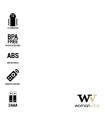 WOMANVIBE - ALSAN HUEVO CONTROL REMOTO NEGRO SILICONA PURPLE