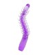 BAILE - FLEXI VIBE SENSUAL SPINE BENDABLE VIBRATING DILDO LILA 23.5 CM