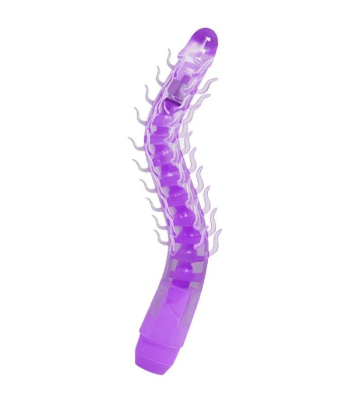 BAILE - FLEXI VIBE SENSUAL SPINE BENDABLE VIBRATING DILDO LILA 23.5 CM