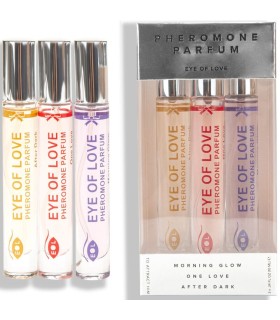 EYE OF LOVE - EOL PHR PERFUME 10 ML SET/3 - MORNING GLOW, ONE LOVE, AFTER DARK