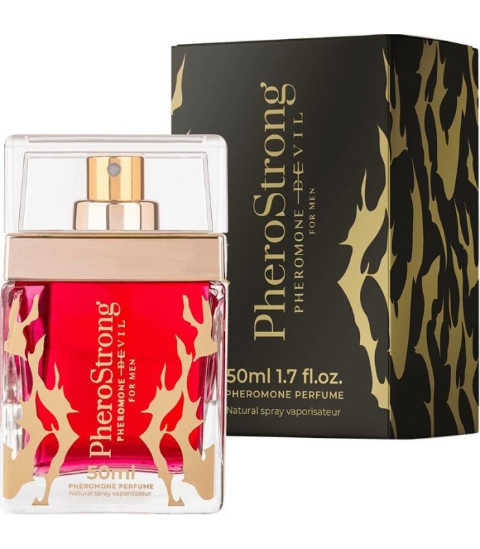 PHEROSTRONG - PERFUME CON FEROMONAS DEVIL PARA HOMBRE 50 ML
