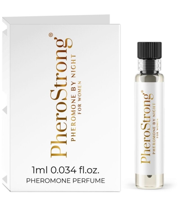 PHEROSTRONG - PERFUME CON FEROMONAS BY NIGHT PARA MUJER 1 ML