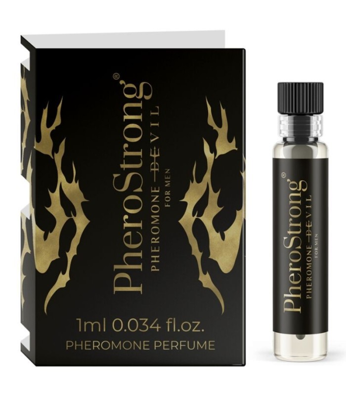 PHEROSTRONG - PERFUME CON FEROMONAS DEVIL PARA HOMBRE 1 ML