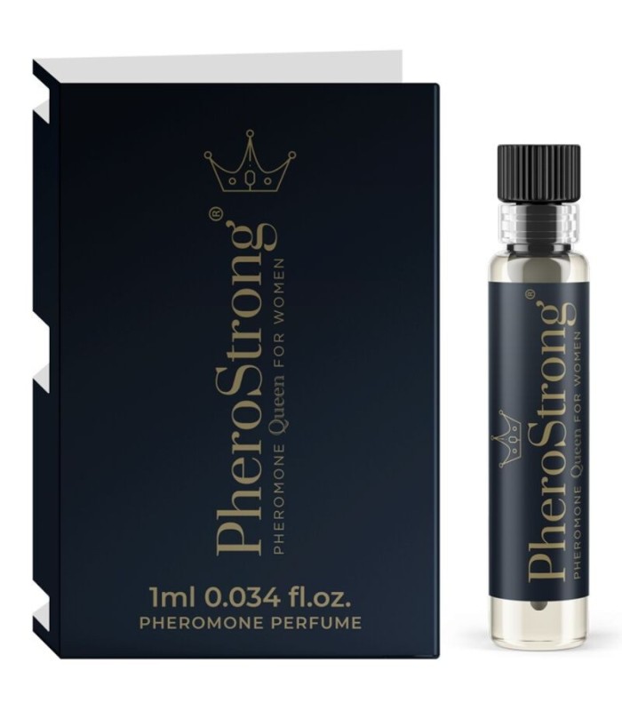 PHEROSTRONG - PERFUME CON FEROMONAS QUEEN PARA MUJER 1 ML