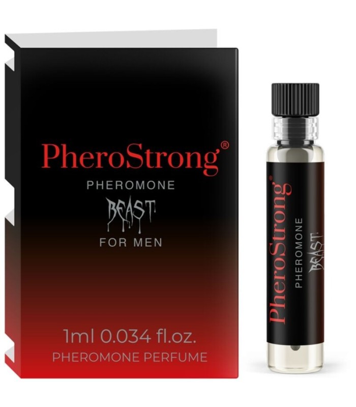 PHEROSTRONG - PERFUME CON FEROMONAS BEAST PARA HOMBRE 1 ML