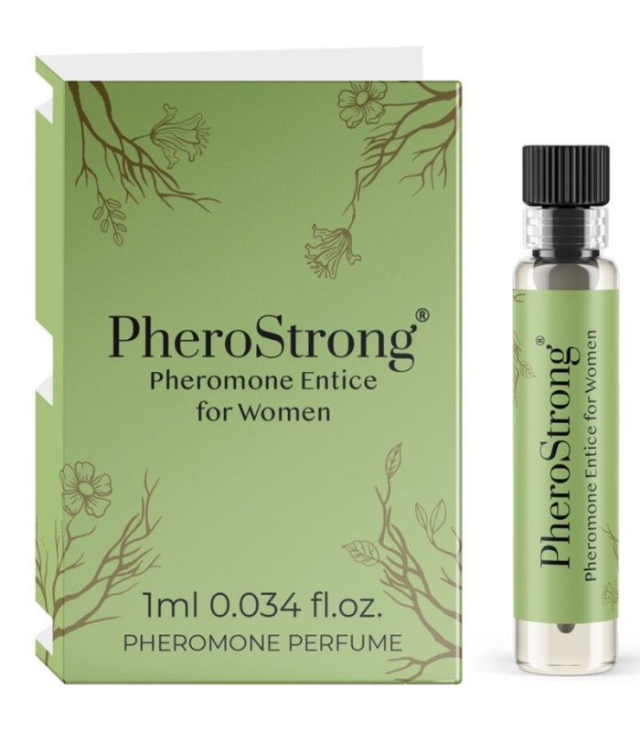 PHEROSTRONG - PERFUME CON FEROMONAS ENTICE PARA MUJER 1 ML