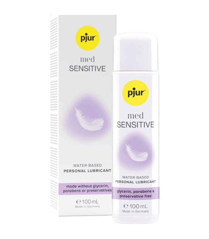 PJUR - MED SENSITIVE GLIDE LUBRICANTE BASE AGUA 100 ML
