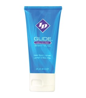 ID GLIDE - LUBRICANTE BASE AGUA ULTRA LONG LASTING TRAVEL TUBE 60 ML