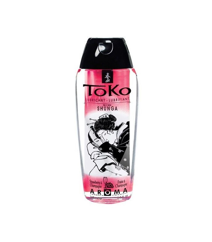 SHUNGA - TOKO AROMA LUBRICANTE FRESAS Y CHAMPAGNE