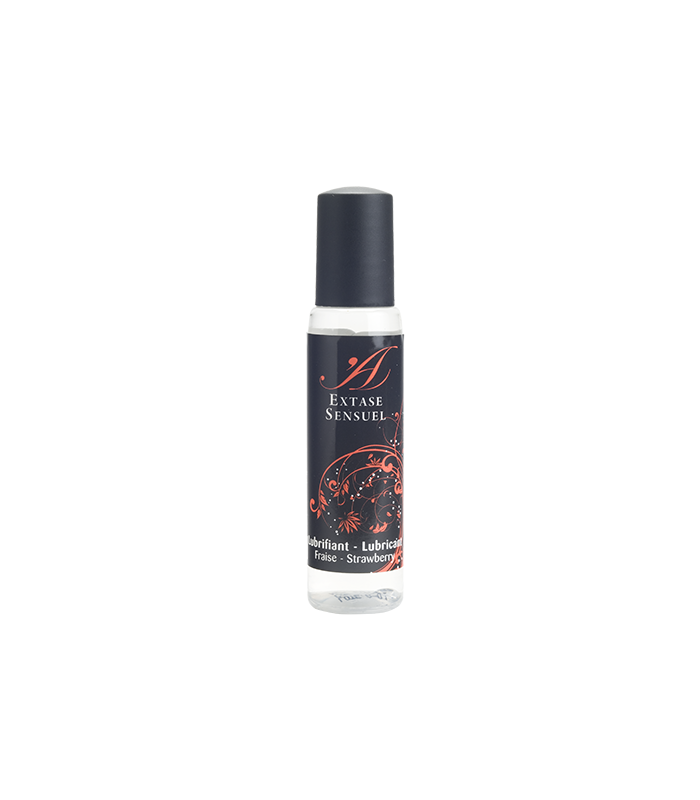 EXTASE SENSUAL - LUBRICANTE FRESA VIAJE 35 ML