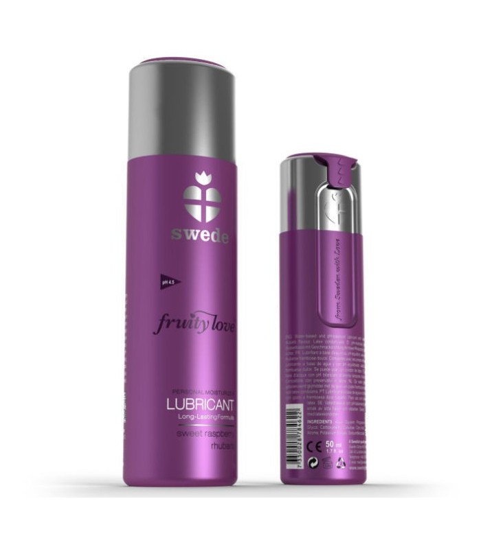 SWEDE - FRUITY LOVE LUBRICANTE FRAMBUESAS Y ACELGA ROJA 100 ML
