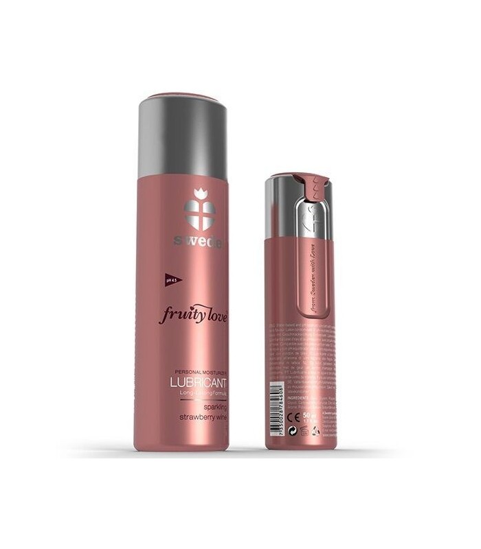 SWEDE - FRUITY LOVE LUBRICANTE FRESAS CON CHAMPAGNE 100 ML