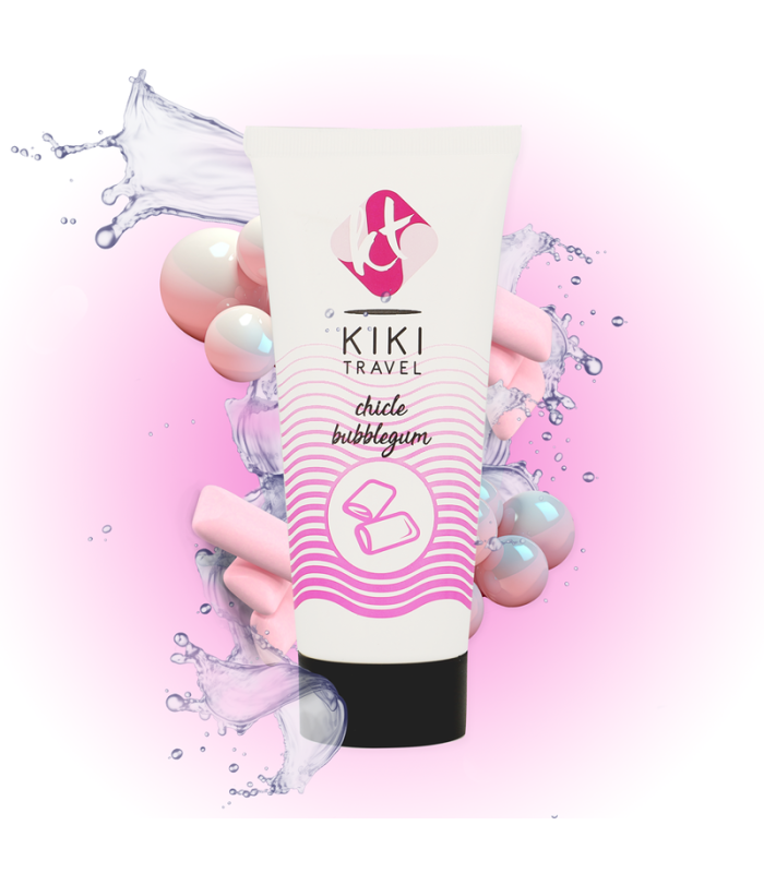 KIKÍ TRAVEL - LUBRICANTE SABOR A CHICLE 50 ML