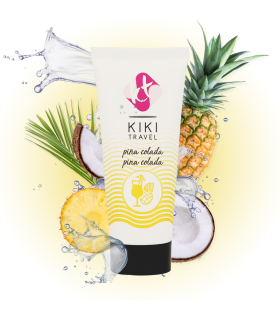KIKÍ TRAVEL - LUBRICANTE SABOR A PIÑA COLADA 50 ML