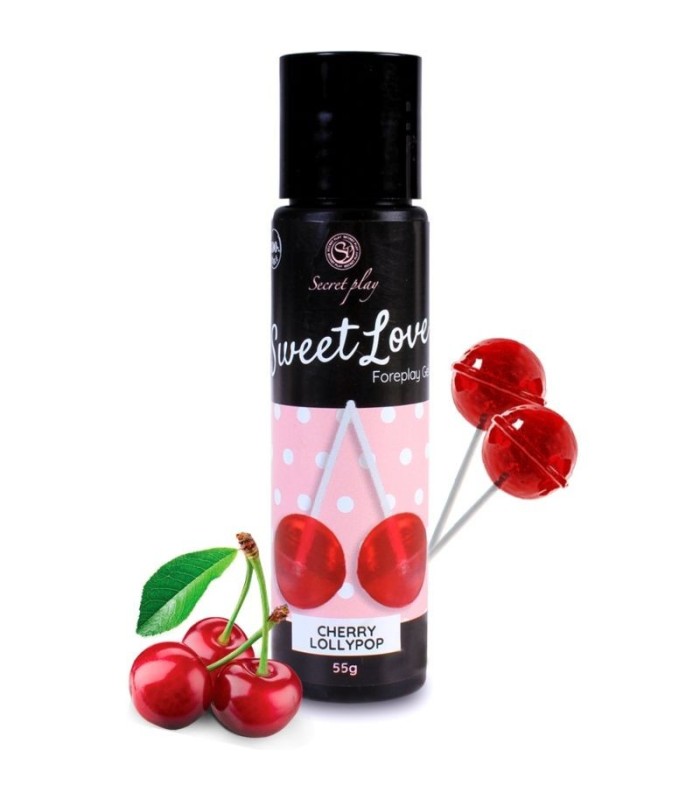 SECRETPLAY - CEREZA LOLLIPOP GEL SWEET LOVE 60 ML