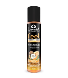 INTIMATELINE - LUXURIA FEEL LUBRICANTE BASE AGUA COCO Y MELON 60 ML