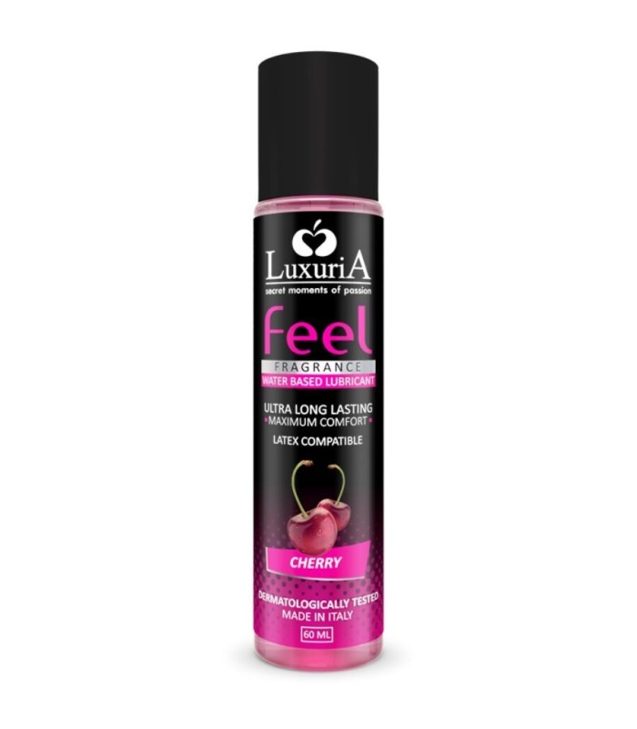 INTIMATELINE - LUXURIA FEEL LUBRICANTE BASE AGUA CEREZA 60 ML