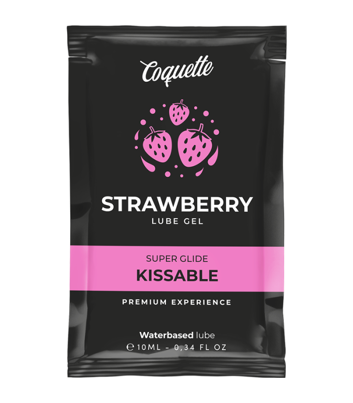 COQUETTE CHIC DESIRE - POCKET LUBRICANTE KISSABLE BASE AGUA FRESA 10 ML
