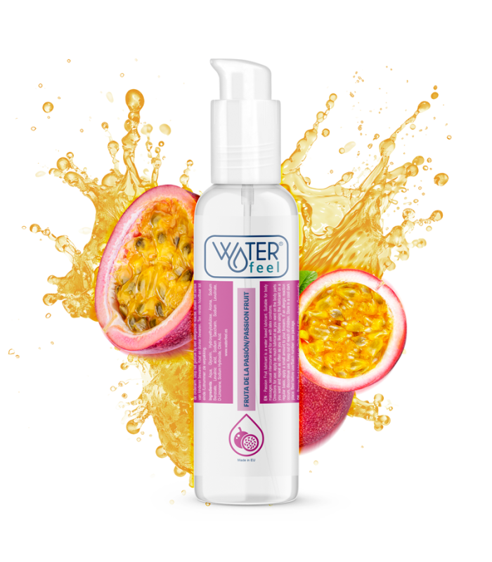 WATERFEEL - LUBRICANTE BASE AGUA FRUTA DE LA PASIÓN 175 ML