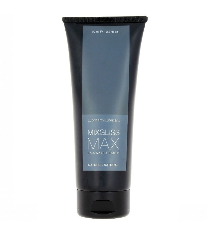 MIXGLISS - MAX LUBRICANTE ANAL BASE AGUA NATURAL 70 ML