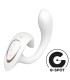 SATISFYER - G FOR GODDESS 1 VIBRADOR RABBIT BLANCO