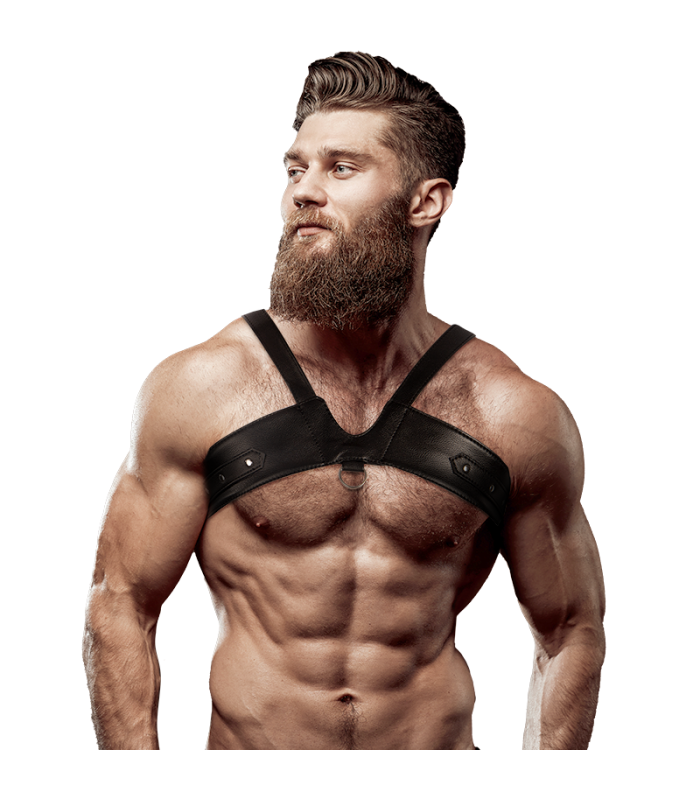 FETISH SUBMISSIVE ATTITUDE - ARNÉS ECOPIEL BRIGADE PECHO HOMBRE