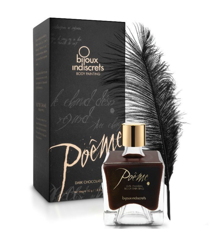 BIJOUX - POEME PINTURA COMESTIBLE CHOCOLATE NEGRO 50 GR