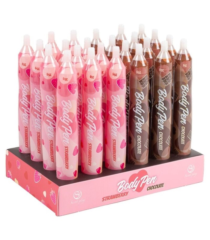 SECRET PLAY - EXPOSITOR BODY PEN 24 UNIDADES