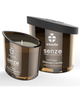 SWEDE - SENZE EUFORIA VELA MASAJE - VAINILLA, SÁNDALO